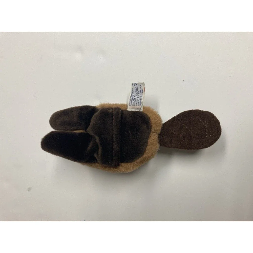 Mary Meyer Vintage 1994 Platypus Mini Beanbag Plush Stuffed Animal Brown